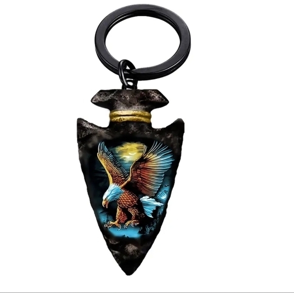 Arrowhead Arrow Native Eagle Keychain‎ - Picture 1 of 3